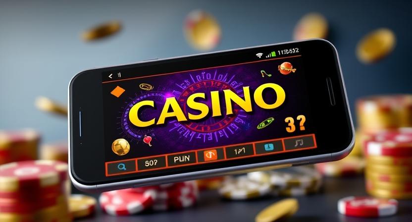 JILIGM mobile casino app interface